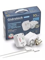 Система контроля протечки воды Gidrоlock WINNER BUGATTI 1/2", проводная, 31203021