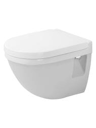 Унитаз подвесной DURAVIT STARCK 3 360х485х355 вертикальный смыв 2202090000