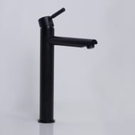 Смеситель для умывальника WasserKRAFT Gollach 3303H однозахватный, высокий излив, черный Soft-touch