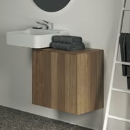 Тумба под раковину Ideal Standard CONCA (600x373x550) 2 ящика, темный орех, со столешницей T4317Y5 — изображение 3