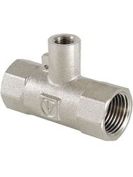 Тройник VALTEC для подключения датчика температуры 1/2"хМ10х1/2" ВВВ VTr.250.N.0004