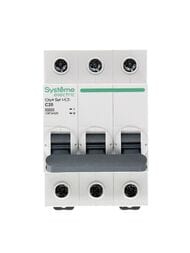 Выключатель Systeme Electric автоматический трехполюсный 20А С 4.5kA 400В City9 Set C9F34320