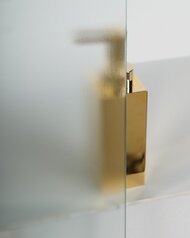 Душевой уголок BelBagno Uno (1200х900х1950) UNO-195-AH-1-120/90-P-Cr стекло рифл./проф. хром