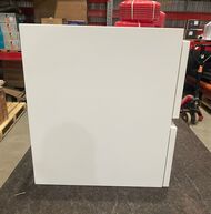 Уценка! Тумба под раковину SANCOS Snob R (790x445x500) подвесная, два ящика, Bianco SNR80W