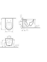 ��������: ����������� Vitra+ ������ Sanibelle+ ������� ���������+ ������� ���� 9878B003-7200