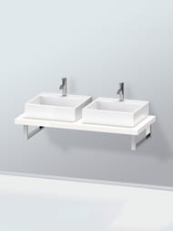 ���������� Duravit L-Cube 800�550�45 2 ������, ����� ������ LC103C02222