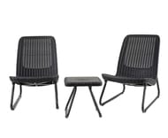�������� ������ KETER RIO PATIO (77,5x54�76), 2 ������+����, ������