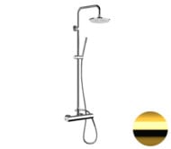 Душевая система Remer Minimal N37RX7MMM20DO, золото глянцевое — миниатюра 1