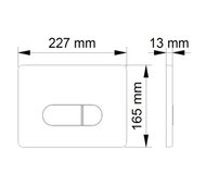 BERGES комплект инсталляции с клавишей смыва D7 белой/хром, унитаз EGO Rimless 4в1 047237