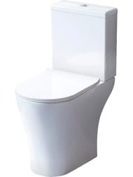 Унитаз-компакт Damixa Sirius (360х605х810) безободковый, с сиденьем микролифт DX86C8600SC