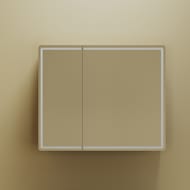 Зеркало-шкаф SANCOS Mirror (890х150х740) подвесное,LED-подсв.,сенсорное управ.,дуб чарльстон MI90ECH