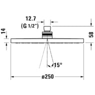 ������� ��� Duravit UV0660018010 1 �����, ������ 21 �/���., ������� 250 ��, ����