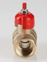 Кран шаровый VALTEC СТАНДАРТ 1/2"ВН бабочка (PN40) VT.123.GN.04 — изображение 5