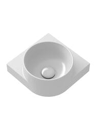 Умывальник RAVAK YARD 280 (280х280х125) с отверстием под смеситель, белый XJX01228000 — миниатюра 1