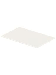 Полка стеклянная для консоли Duravit DuraSquare 770х380 белая 0099678300