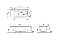 ����� ��������� Vitra Neon 170x75 ��� ������������ 52280001000
