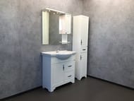 Зеркало-шкаф COMFORTY Севилья-85 (850х820х155) подвесной, слоновая кость 00003132625