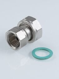 Муфта VALTEC 1"х3/4" ВВ с накидной гайкой, VTr.614.N.0605