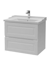 Тумба под раковину Caprigo Wales 70 (684х600х448) подвесная, 2 ящика, цвет бланж 36011-SF-027
