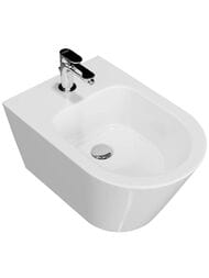 Биде KERAMA MARAZZI PLAZA Modern подвесное, 350х532х290, белый глянцевый PLM.bidet.02 — миниатюра 1