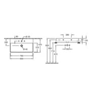 �������� Villeroy & Boch Memento 2.0 4A228GR1 (800x470) � 1 ����������, ����������� ���, �����