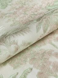 Обои виниловые на флизелине Kerama Marazzi Оазис мотив (1,06х10,05) бежево-зеленые KM6203 (рул.)