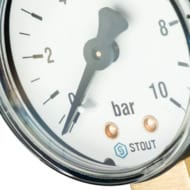 �������� ���������� STOUT Dn 50 �� 1/4", 0...10 ���, ��.2.5 SIM-0010-501008