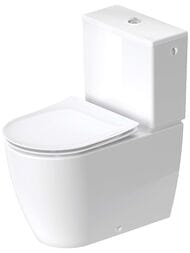 Унитаз-компакт Duravit Soleil by Starck 370х650х765 безободковый, белый 2011090000+0945100005