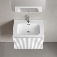 Тумба подвесная SANCOS Snob R 1.0 590х445х406, 1 ящик, доводчик, Bianco , SNR1.060W — миниатюра 7