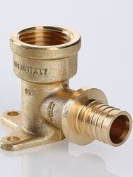 Водорозетка VALTEC аксиальная, 20х1/2"В, латунь, VTm.454.BG.002004