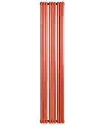 Радиатор стальной Empatiko Takt LR2 двухтруб 1786х352х96 9 сек Н.подкл, 3242Вт, Friendly Red