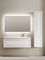 Тумба под раковину Sancos Very VR120RW 1195х445х406 подвесная, правая, 1 ящик, цвет: Bianco
