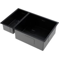Мойка Omoikiri TAKI 69-2-U/IF SIDE GB-R (695х440х200) монтаж универсальный, цвет графит 4993183