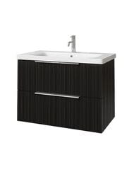 Тумба под раковину Caprigo RAIN-Smalty 80 (770х446х550) подвесной, 2 ящика, 36512eml-020.000.00.05