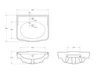 �������� BelBagno Boheme (695�580�270) � ���������� ��� ���������, ����� BB115L