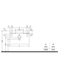 ����� c ��������� Duravit Brioso (1000�480�502) ���������, 1 ���.��� ����., ����� ������ BR4602O1022