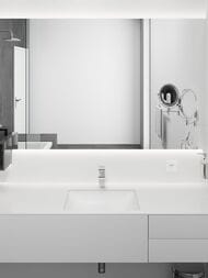 Смеситель для умывальника Hansgrohe Vernis Shape 71561000 однорычажный, фиксир. излив, д/к, хром — миниатюра 5