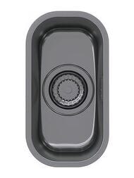 Мойка ALVEUS Monarch Variant 110 (148х300) под столешницу, нерж. сталь 0.8 мм, PVD антрацит 1114243 — миниатюра 1