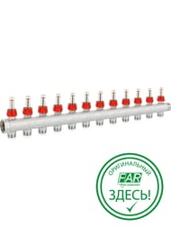 ��������� �������� FAR 1"�� �� 12 ������� 3/4" EU , � ������������, FK 3980 13412
