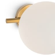 Настенный светильник Freya Blossom (Блоссом) FR5259WL-01BS, 220/240 V, IP20,латунь