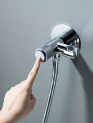 Набор с гигиеническим душем Aquatek Бетта AQ1023CR встраиваемый, 1 отв., однозахватный, цвет: хром