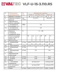 ������� Valtec 1/2" L=110��, ��� ������, �����������, ��� �������/�������� ����, VLF-U-15-3.110.RS
