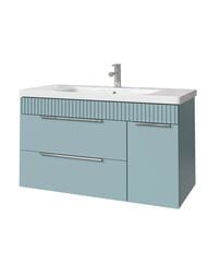 Тумба под раковину Caprigo MONBAR 100 (976х446х550) подвесной, 2 ящика, 1 дверь, Антарк 36315R-SF015