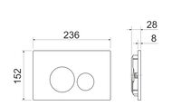 ����������� �eramicanova Envision 500�1140 � ������� ����� Round, �����������, ���� CN1001CH