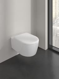 Унитаз подвесной Villeroy & Boch Skyla 5656CL01 (370х530х315) TwistFlush с сиденьем микролифт
