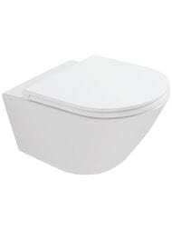 Унитаз подвесной Globo Forty3 (520х360х330) безободковый, крепеж, цвет: белый FOS07BI