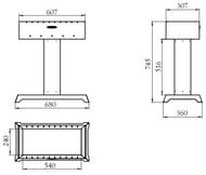 ������ ��� (TMF) ������� ���� (745�360�680) ��������,������ ������