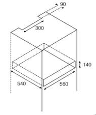 ���� Bertazzoni (595�140�540) ������������, ��� ����������� �����, ����. ����� WD60X