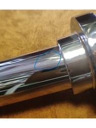 Уценка! Излив для скрытого монтажа VARION Armaturen 6030 87 0 210-225мм