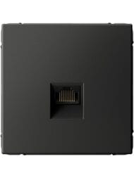 Розетка Systeme Electric ARTGALLERY компьютерная RJ45, кат. 6A, механизм, базальт, GAL001486